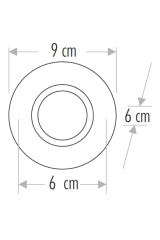 CATA Hanımeli Cam Spot Takım CT-6583