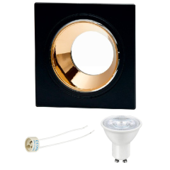 CATA Jaguar Kare Siyah-Rose Spot Takım CT-5055