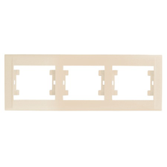 MAKEL Defne Üçlü Çerçeve Krem