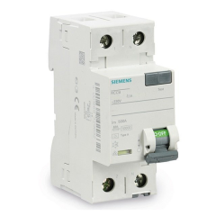 SIEMENS 2P 25A 30mA Kaçak Akım Rölesi 5SV5312-6