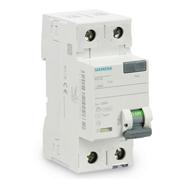 SIEMENS 2P 40A 30mA Kaçak Akım Rölesi 5SV5314-6