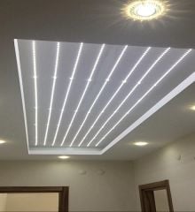 CATA 10 Çipli  İç Mekan Beyaz Renk 5 Metre Şerit Led Işık + 5 Amper Led Trafosu