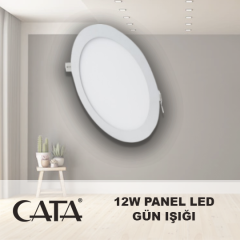 CATA 12W Sıva Altı Led Panel Spot Gün Işığı CT-5147