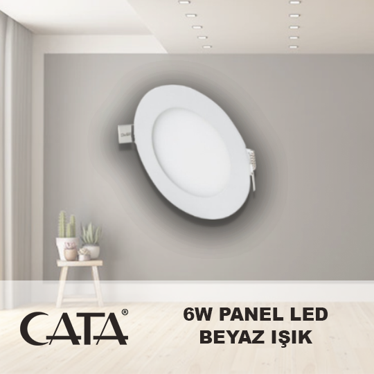 CATA 6W Sıva Altı Led Panel Spot Beyaz Işık CT-5145