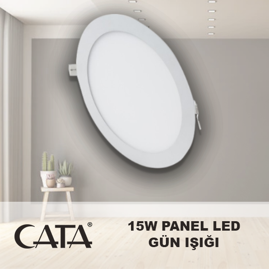 CATA 15W Sıva Altı Led Panel Spot Gün Işığı CT-5148