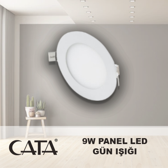 CATA 9W Sıva Altı Led Panel Spot Gün Işığı CT-5146
