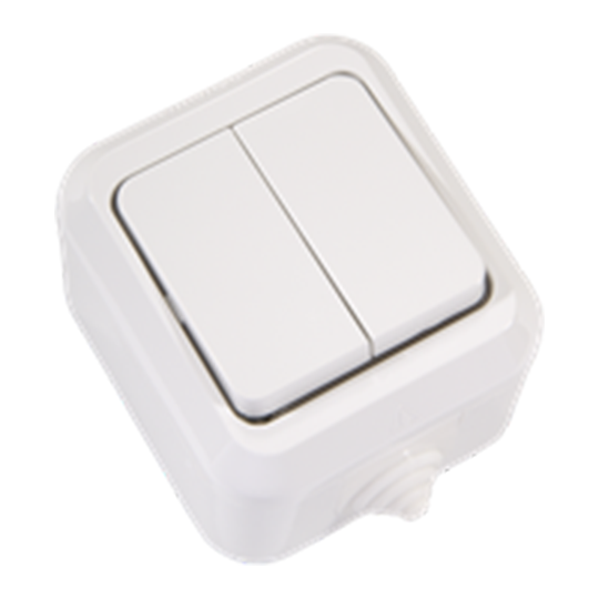 MAKEL Nemliyer Komutatör Beyaz IP44