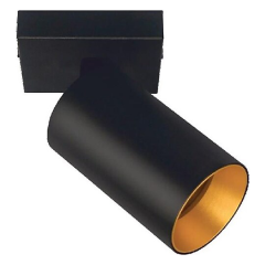 CATA Urartu Sıva Üstü Spot (Siyah-Gold) CT-5428