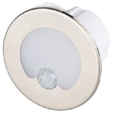 CATA 1,5W Sensörlü Koridor Led Aydınlatması Satin Yuvarlak Kasa Gün Işığı CT-5174