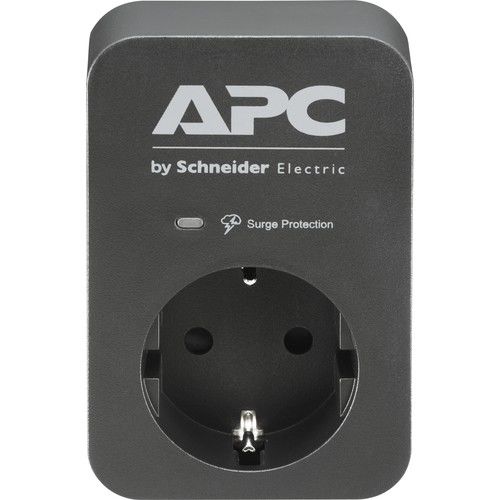 SCHNEIDER Electric APC Tekli Akım Korumalı Priz Siyah