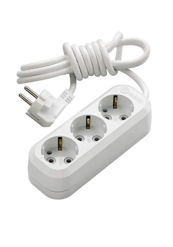 MAKEL Üçlü Grup Priz Kablolu 2 Metre