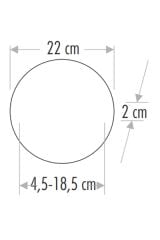 CATA 35W Sıva Altı X-Plus Led Panel Spot Beyaz Işık CT-5663