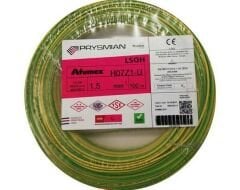 PRYSMİAN 1,5mm Sarı Yeşil NYA Kablo 100 Metre