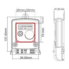 LUNA Monofaze Elektrik Sayacı