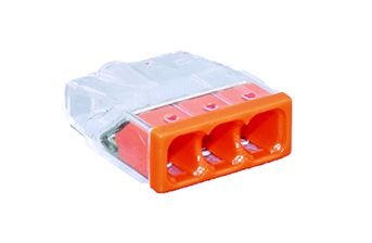 GWEST 2,5X3'lü Geçmeli Buat Klemensi Turuncu 100 Adet