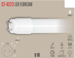 CATA 18W LED Floresan Ampul Beyaz Işık 25 Adet Koli CT-4224