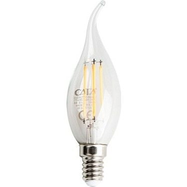 CATA 4W Kıvrık Led Rustik Ampul E14 Duy Sarı Işık 3200K CT-4062