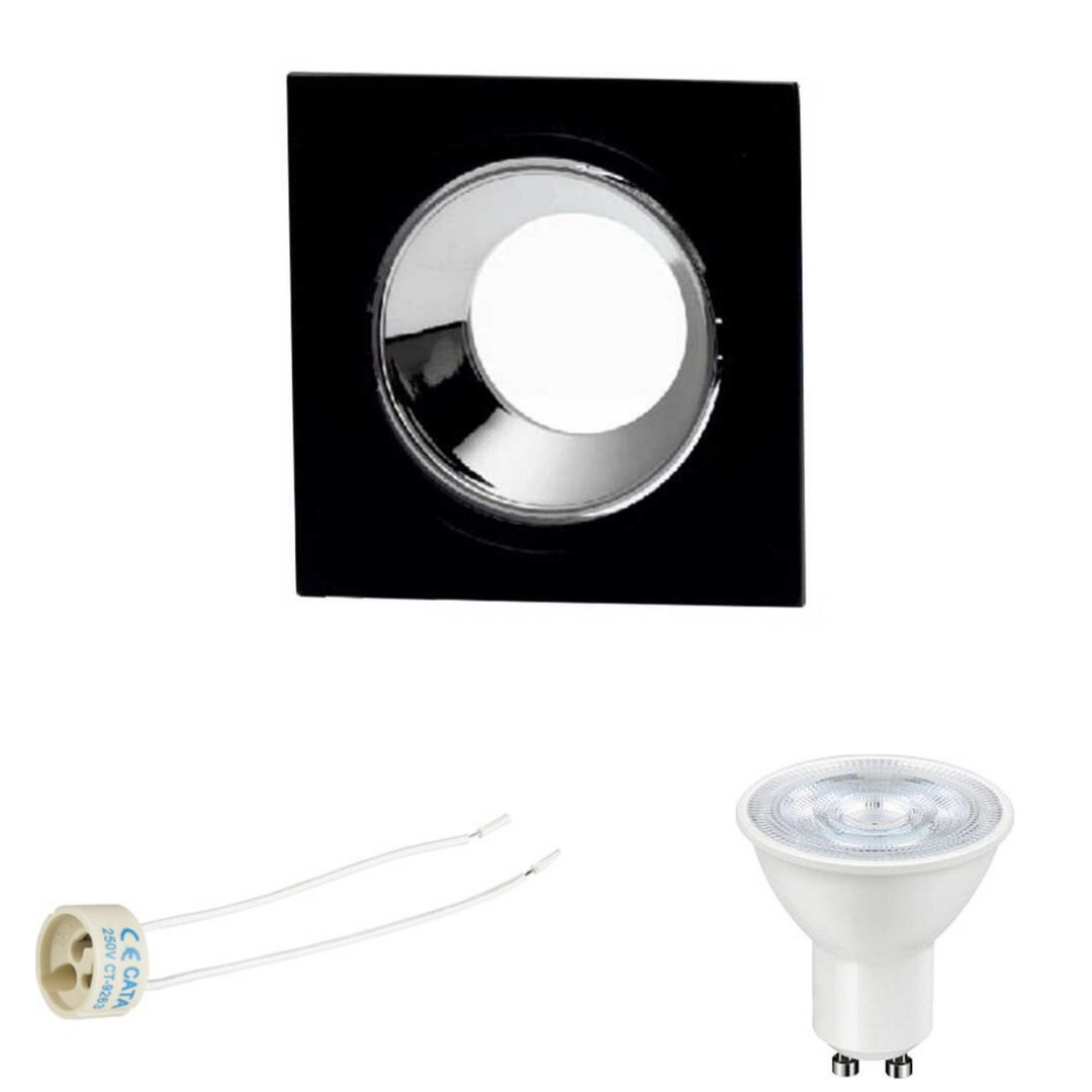 CATA Jaguar Kare Siyah-Platin Spot Takım CT-5053