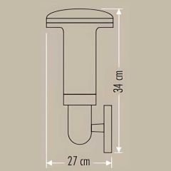 CATA Napoli Bahçe Armatürü CT-7015