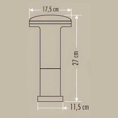 CATA Napoli Bahçe Armatürü CT-7016