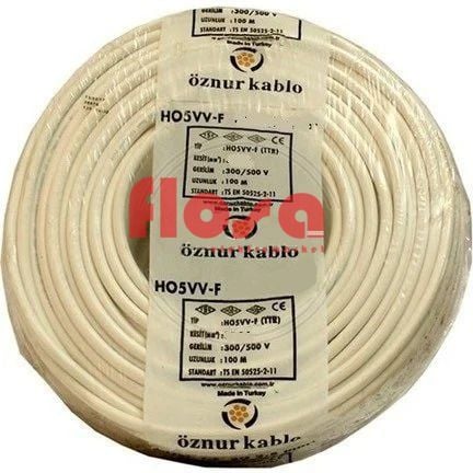 Öznur Kablo 2x2,5 mm 100 Metre TTR Enerji Kablosu