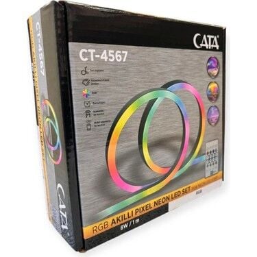CATA PIXEL NEON Led Seti 5 Metre Kumandalı USB Girişli CT-4567