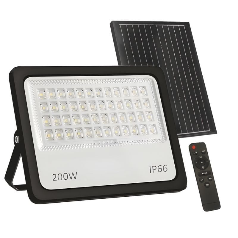 CATA 200 Watt Atlas Solar LED Projektör Beyaz Işık CT-4649