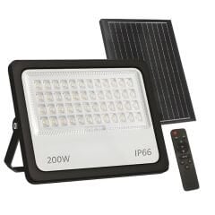 CATA 200 Watt Atlas Solar LED Projektör Beyaz Işık CT-4649